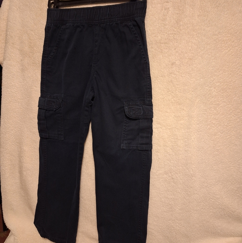 Boys dark blue uniform school pants